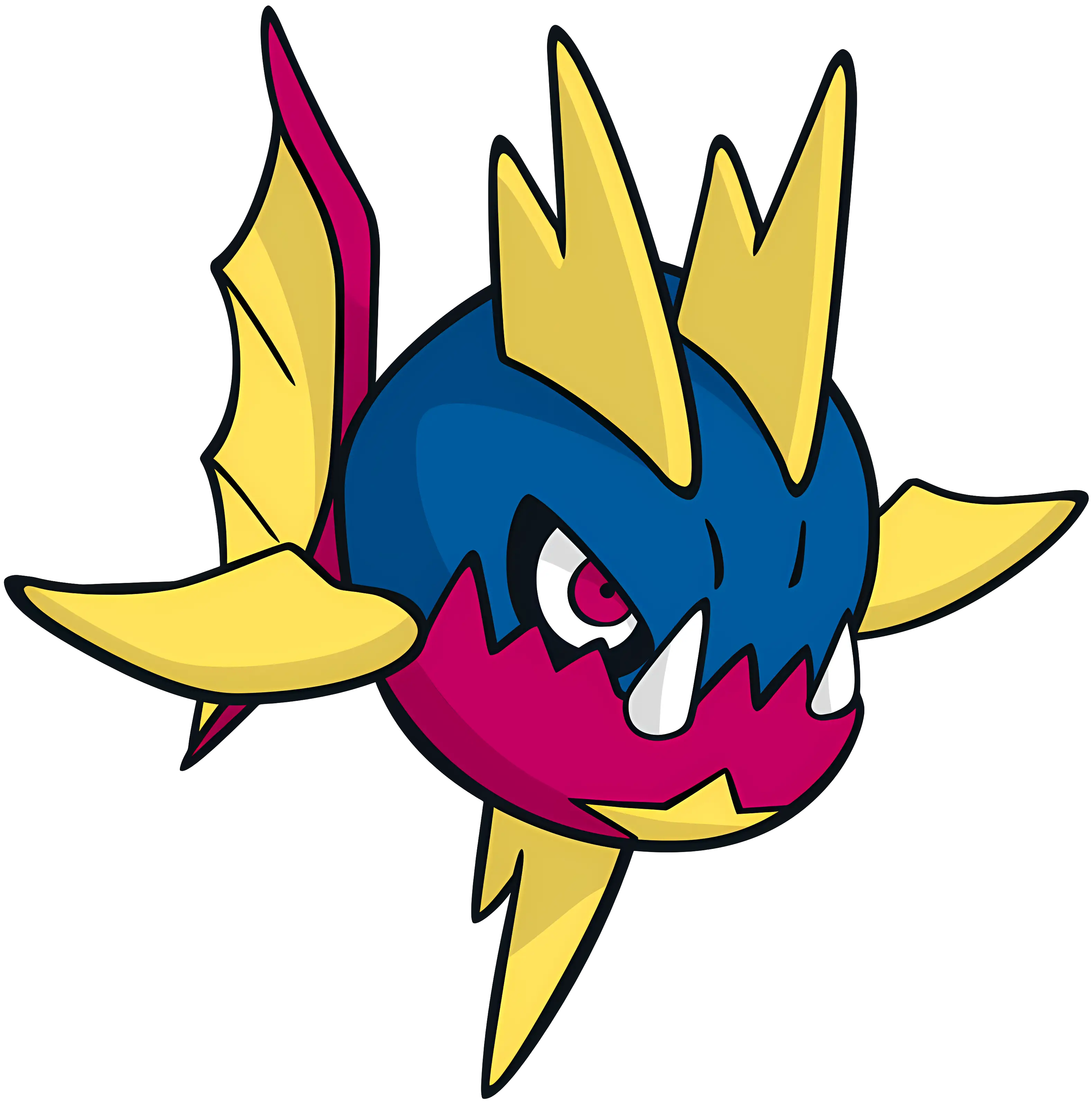 Vibrant Fish Character