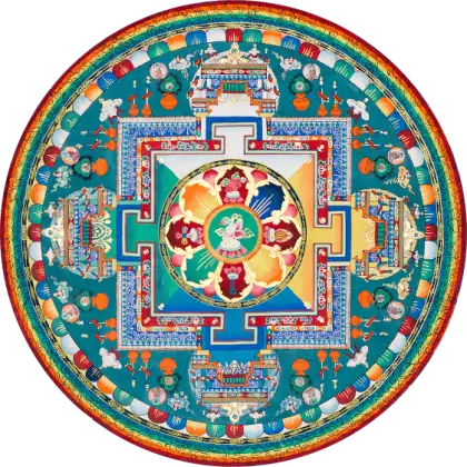 Colorful and Intricate Mandala Artwork