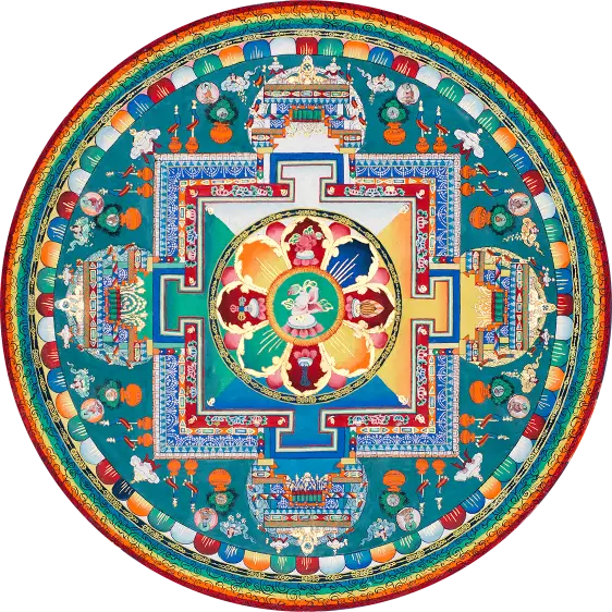 Colorful and Intricate Mandala Artwork