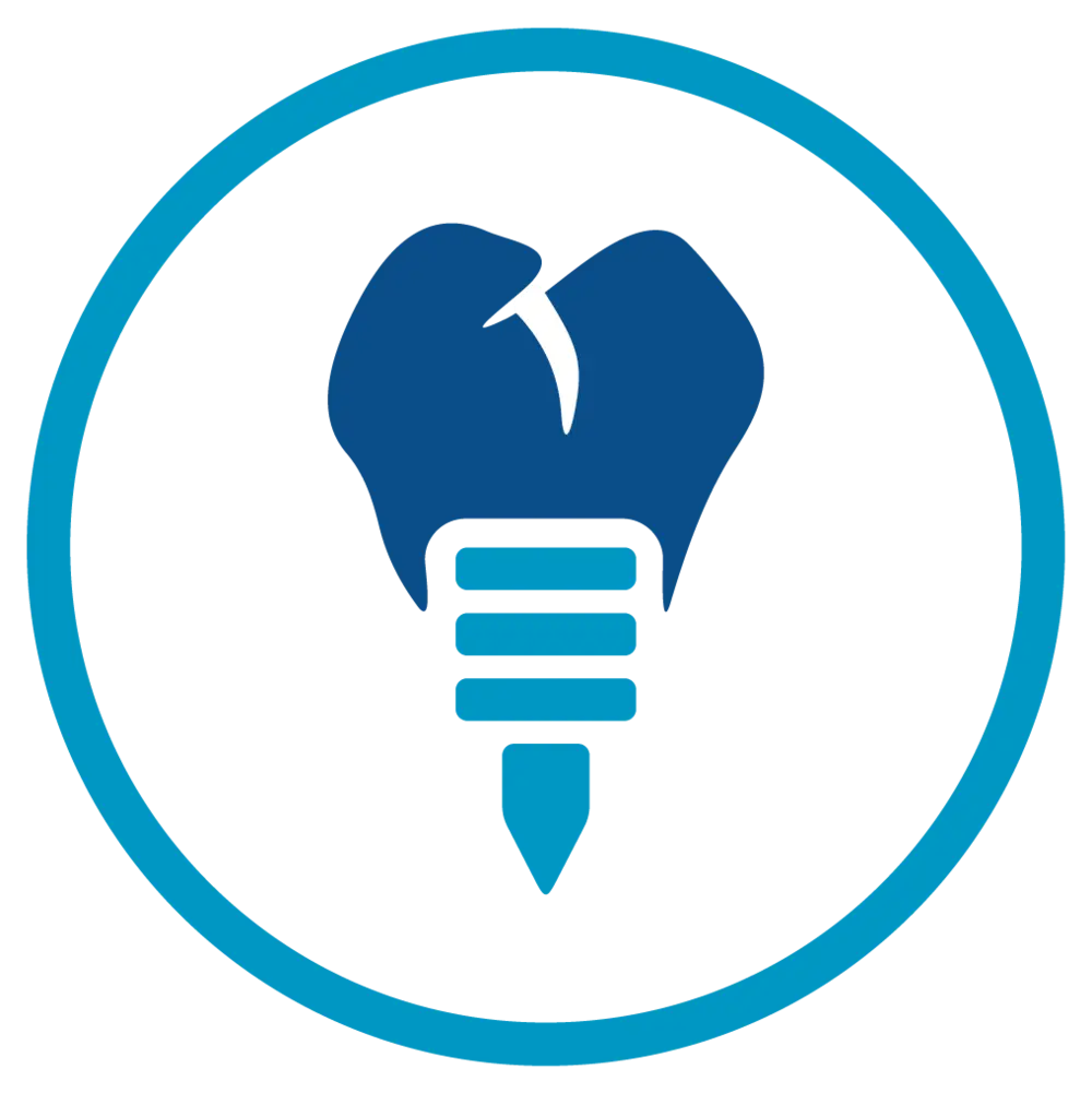 Dental Tooth Implant Icon