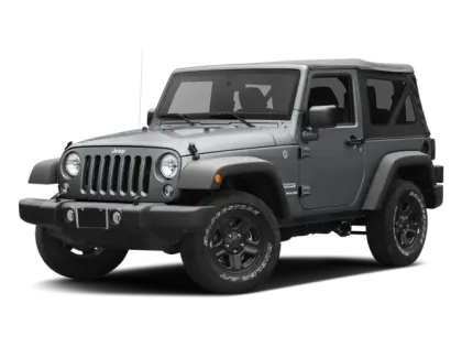 Compact Grey SUV Jeep for Off-Roading
