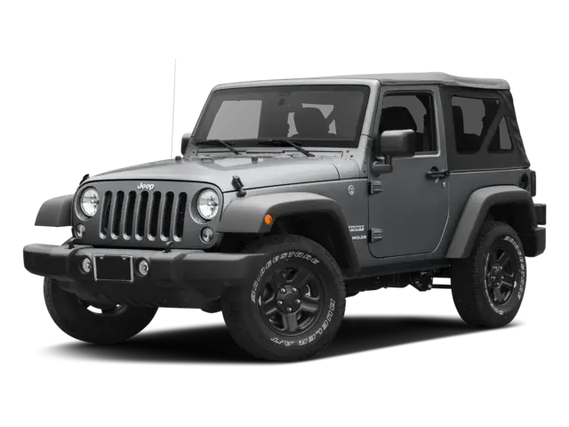 Compact Grey SUV Jeep for Off-Roading