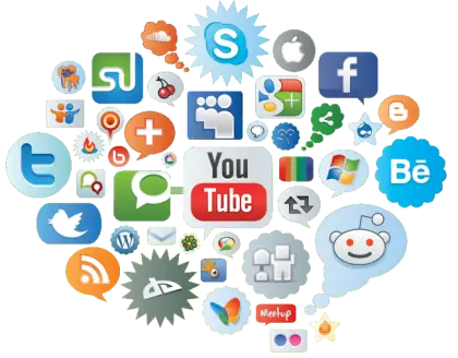 Collection of Social Media Logos