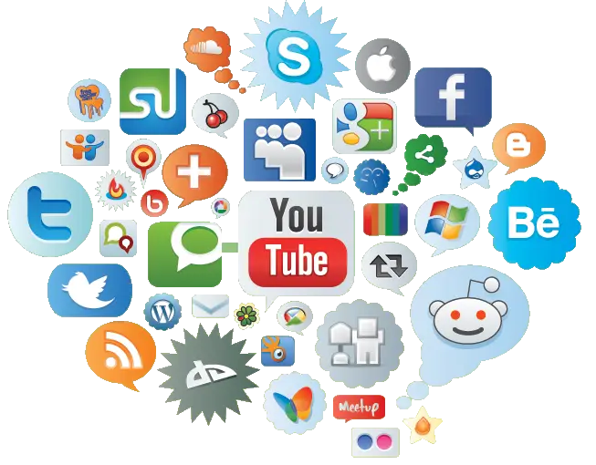 Collection of Social Media Logos