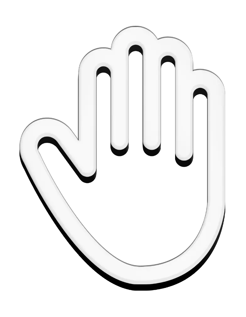 Hand Stop Symbol