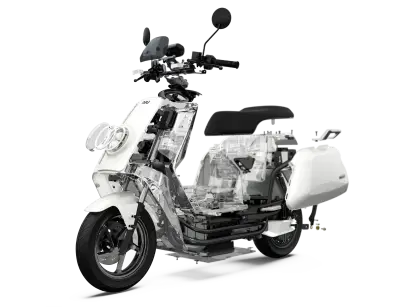 Transparent Electric Scooter Design