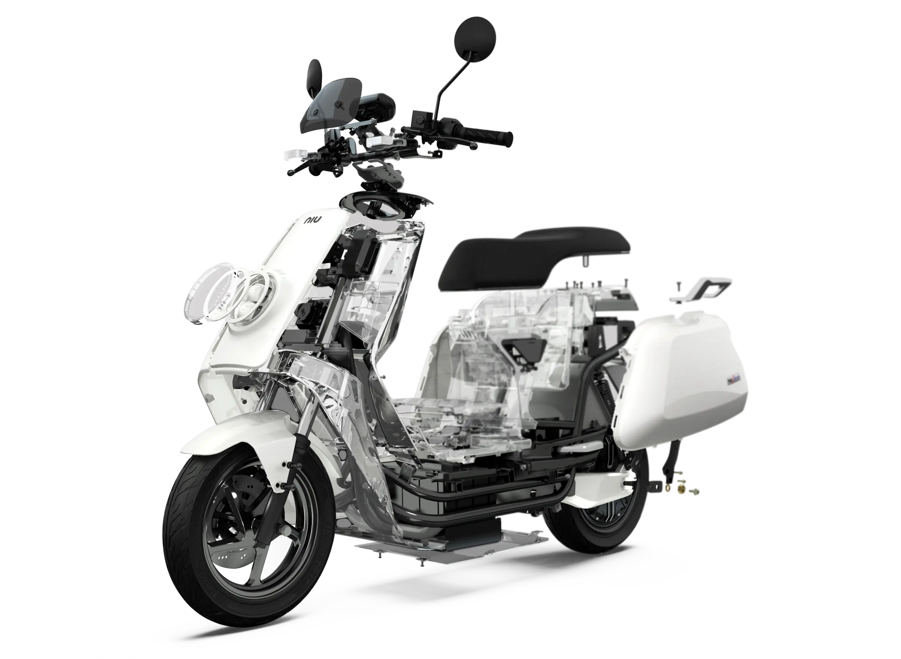 Transparent Electric Scooter Design