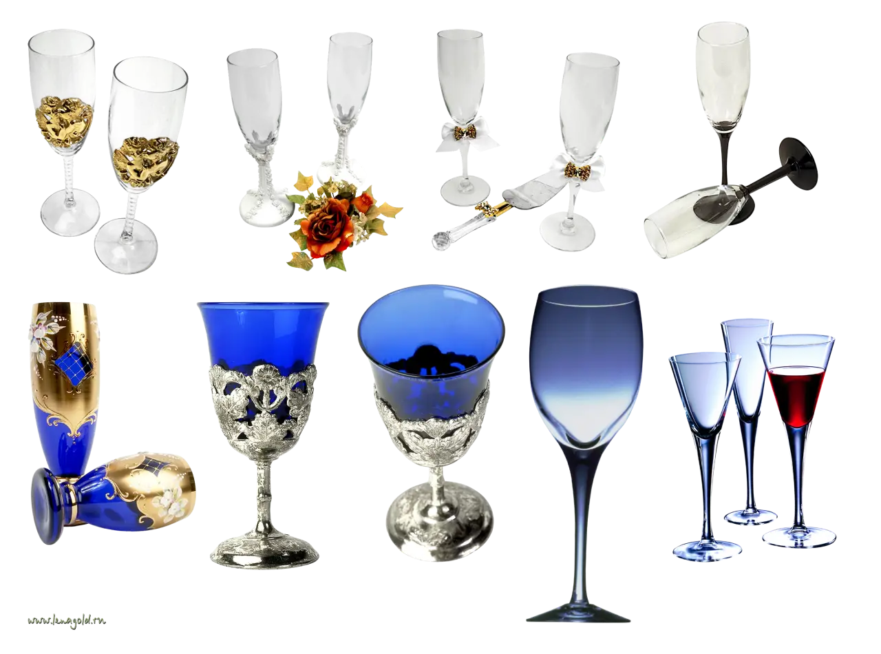 Collection of Fancy Glasses