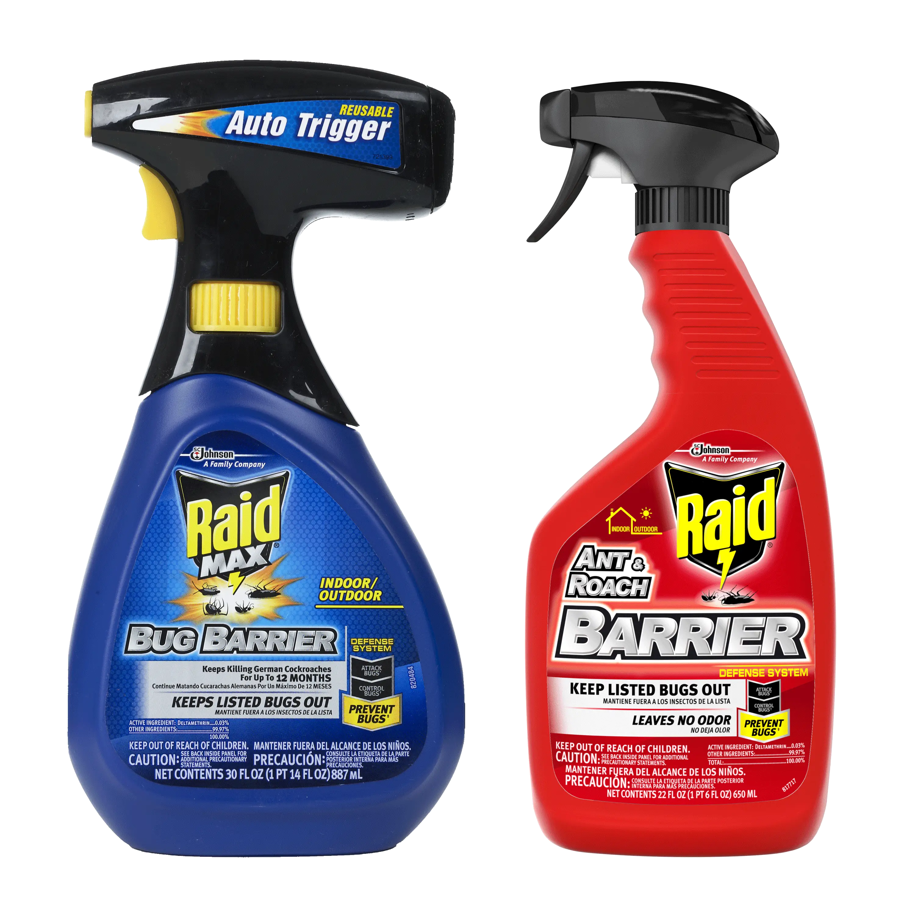 Raid Bug Barrier Insecticide Spray