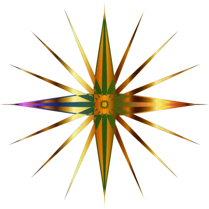 Golden Shiny Star