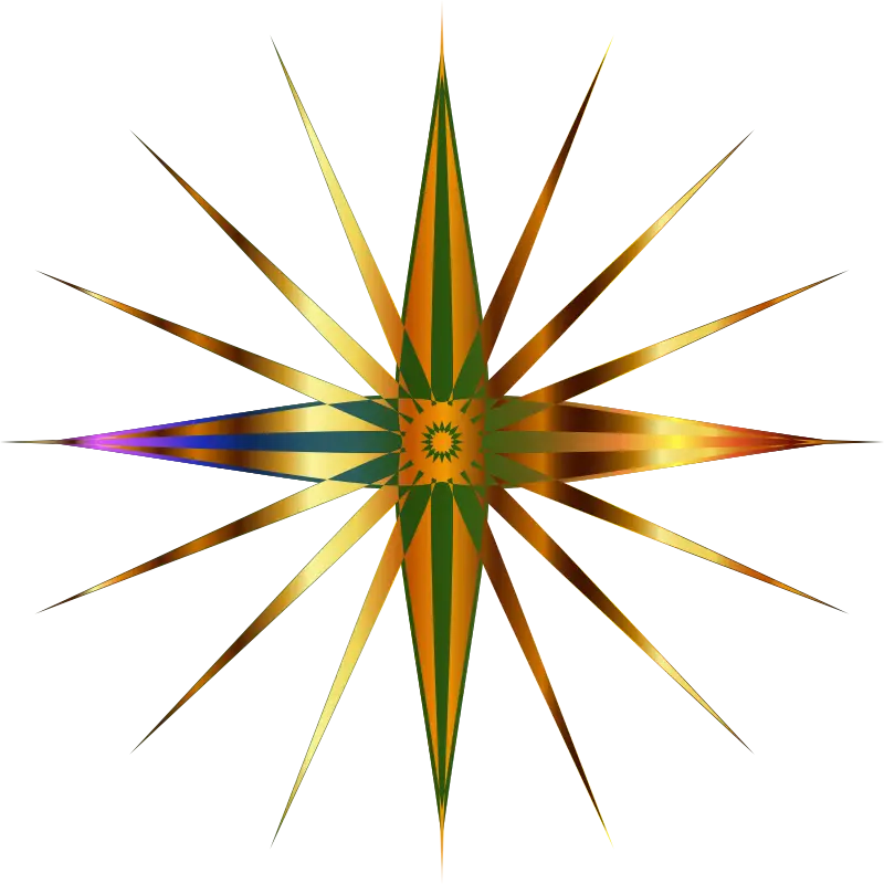 Golden Shiny Star