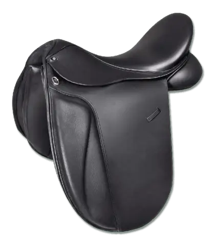 Black Leather Horse Saddle