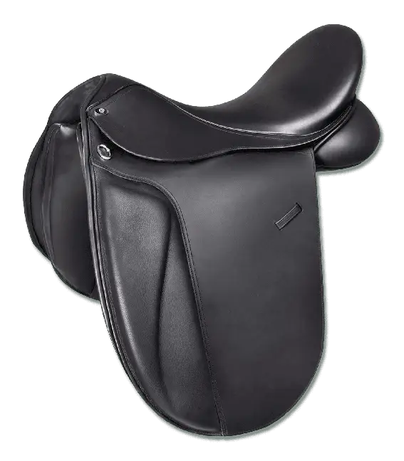 Black Leather Horse Saddle