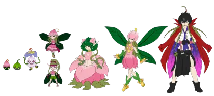Fantasy Characters in Various Forms