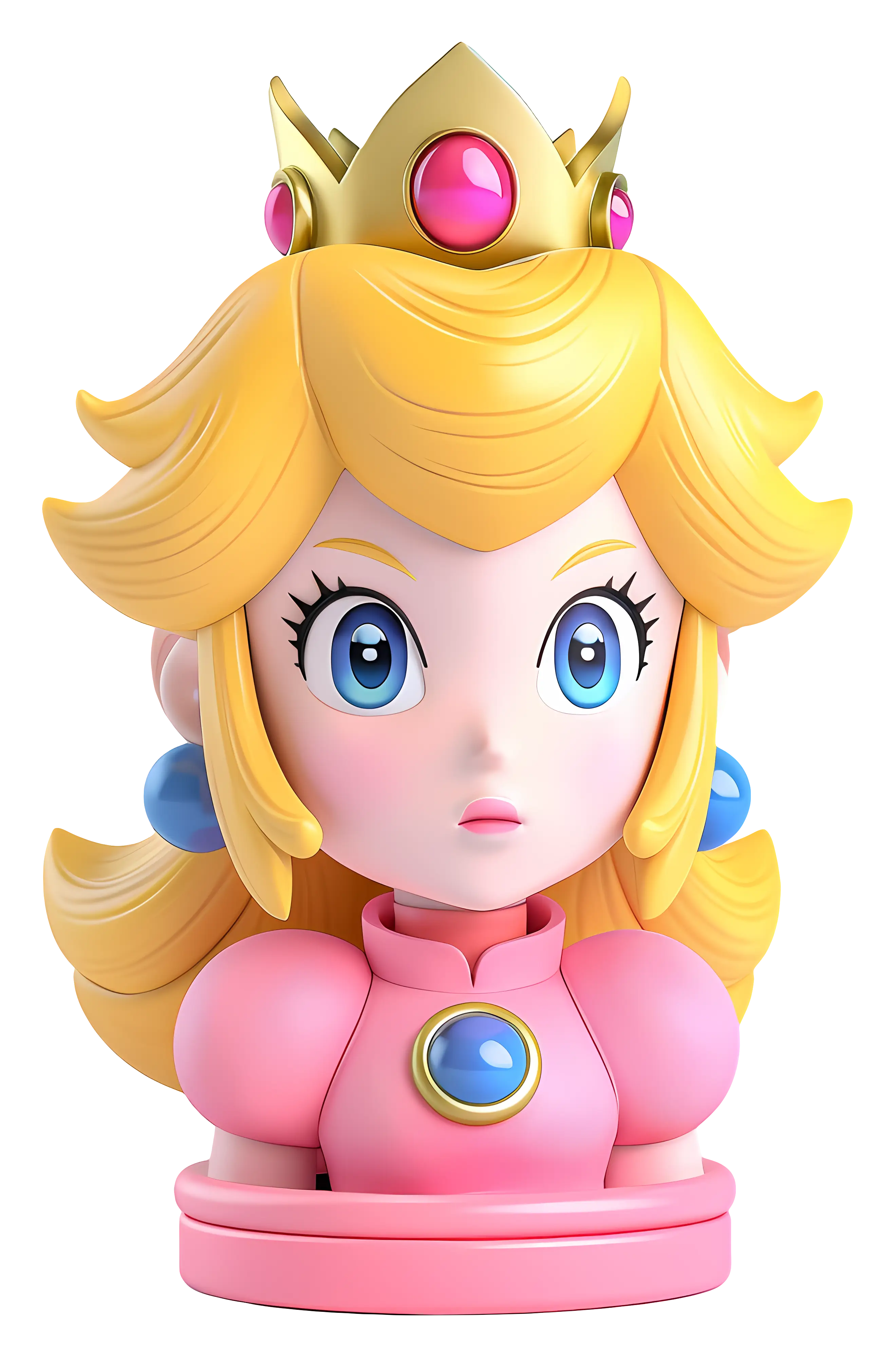 Cartoon Princess with Crown