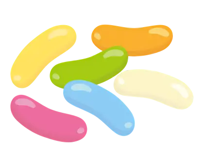Colorful Jelly Beans