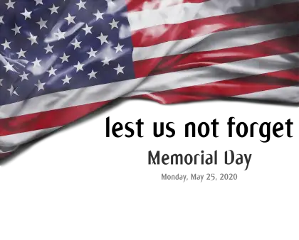 American Flag Memorial Day Artwork