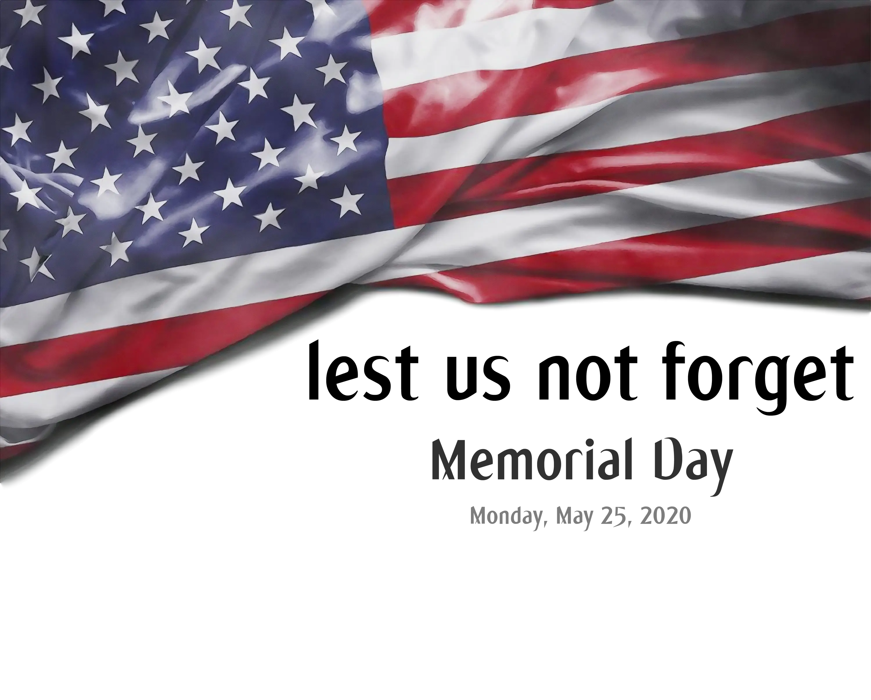 American Flag Memorial Day Artwork