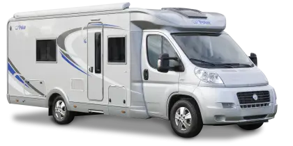 Gray Recreational Vehicle (RV)