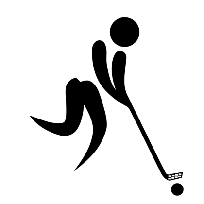 Dynamic Floorball Player Icon