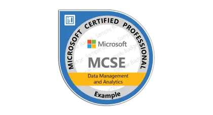 Microsoft Certified Professional Badge