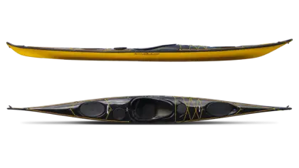 Yellow and Black Kayak