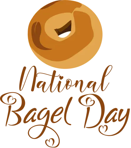 Bagel Design for National Bagel Day