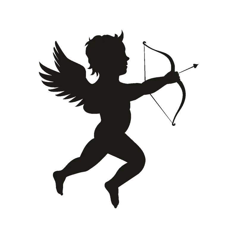 Cupid with Bow and Arrow