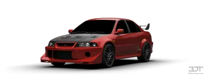 Red Sports Car with Modern Design