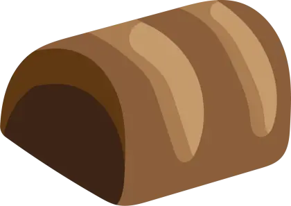Classic Milk Chocolate Piece Illustration