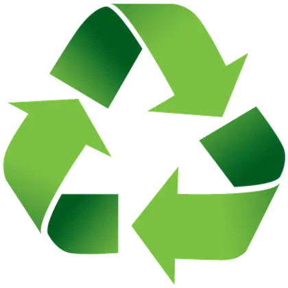 Green Recycling Symbol for Sustainability Awareness