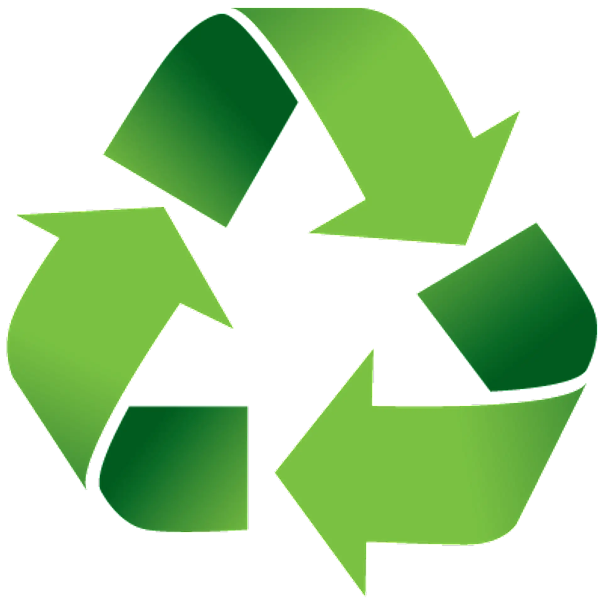 Green Recycling Symbol for Sustainability Awareness