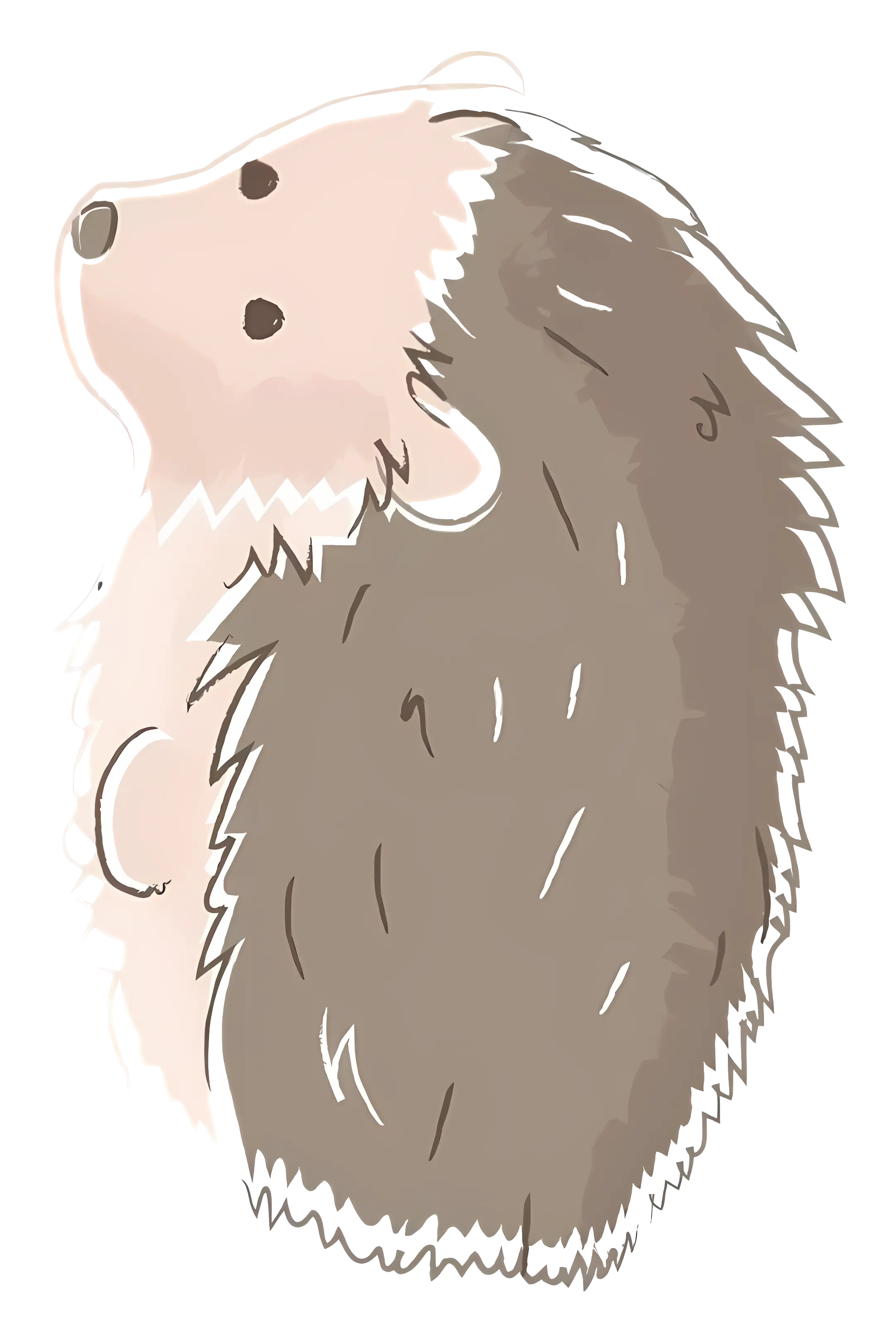 Cute Hedgehog Illustration