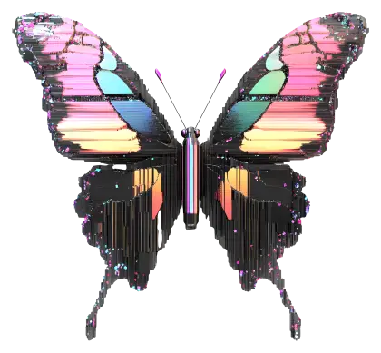Colorful Butterfly with Vibrant Wings