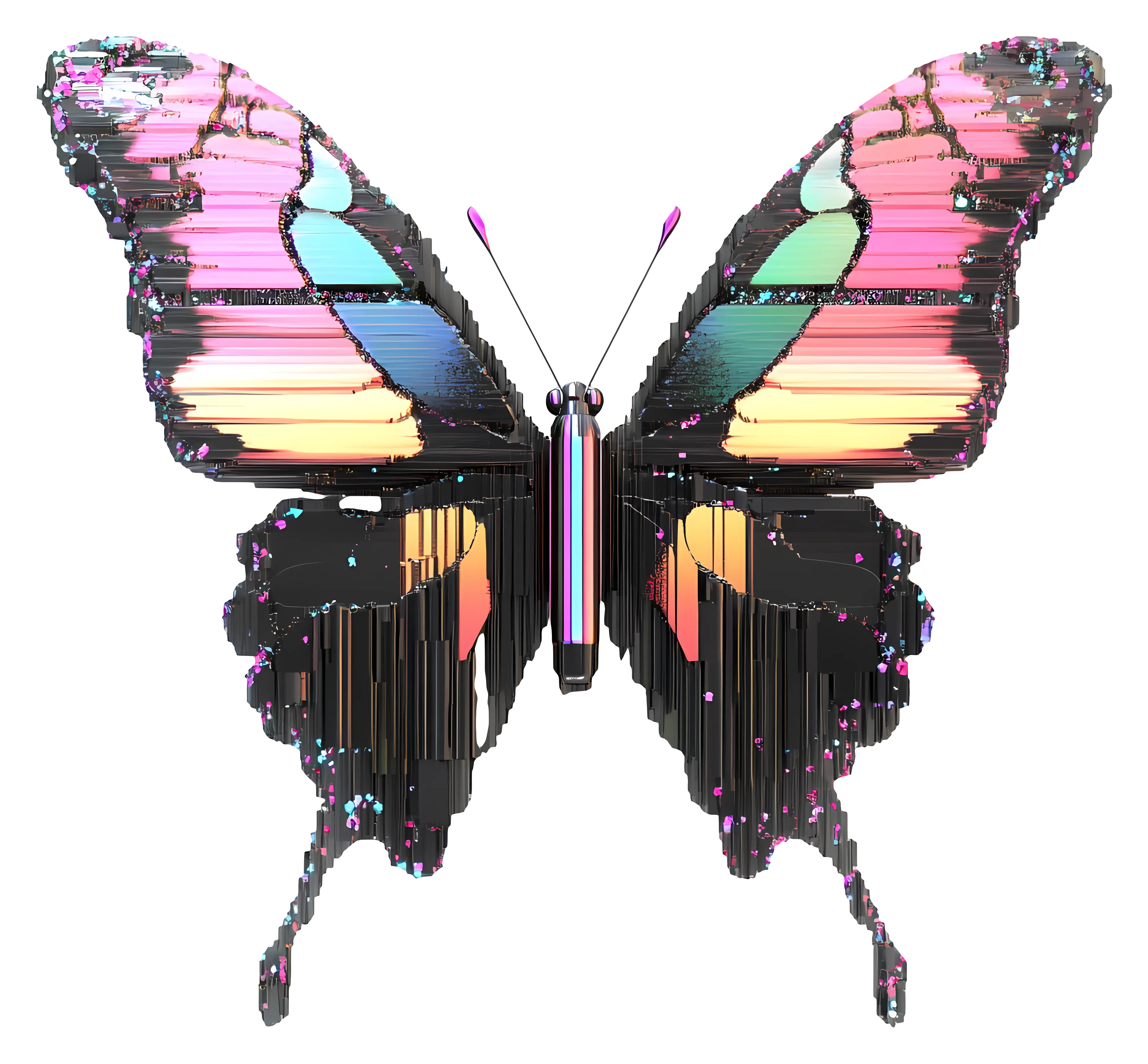 Colorful Butterfly with Vibrant Wings