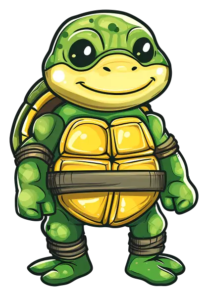 Cute Cartoon Turtle