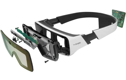 Exploded View of VR Headset