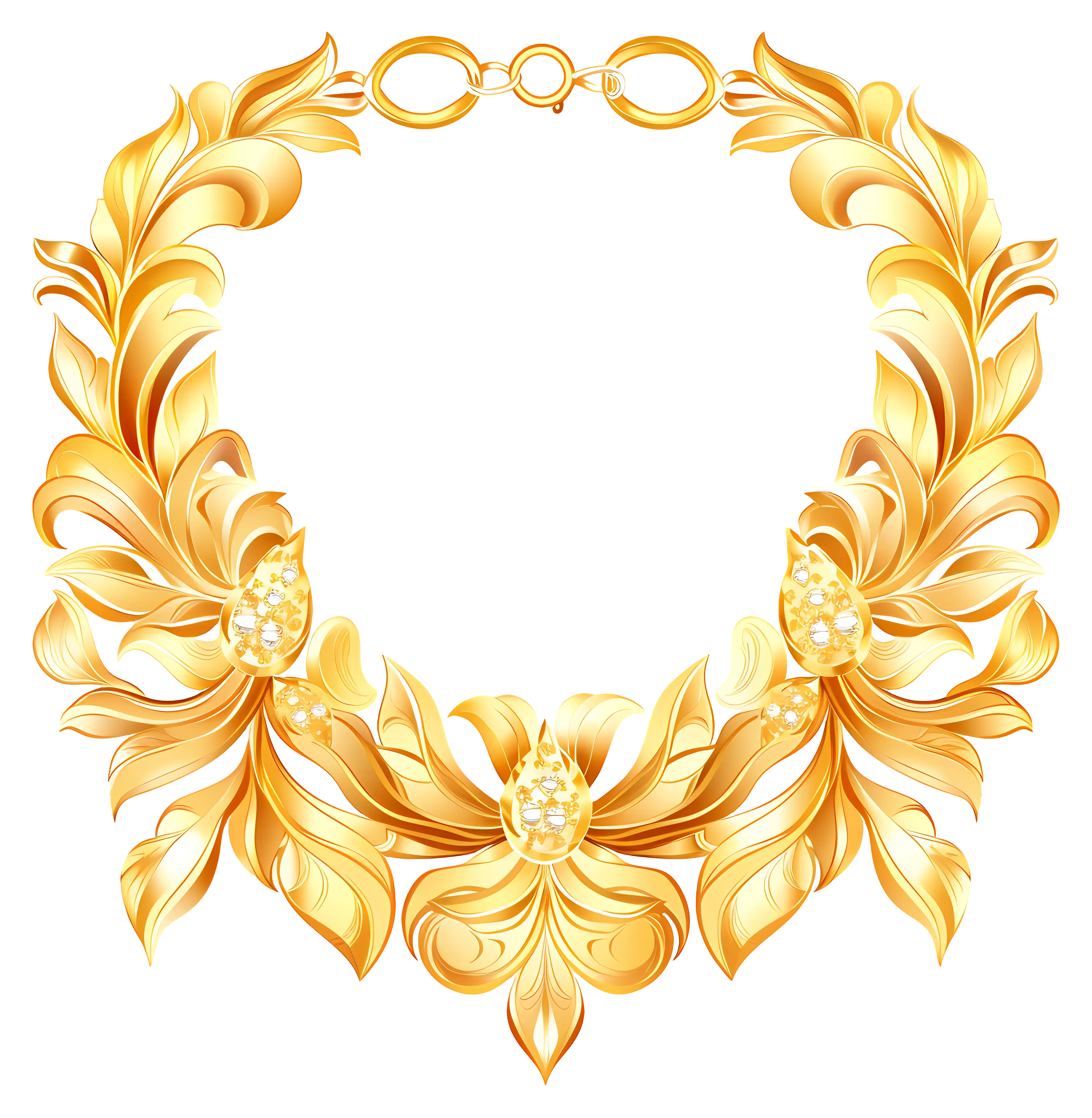Elegant Golden Necklace