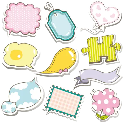 Cute Doodles and Tags