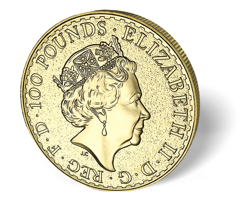 Gold British Pound Coin