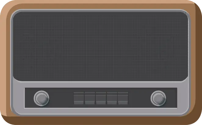 Retro Vintage Radio Illustration