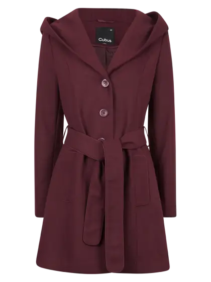 Elegant Maroon Coat