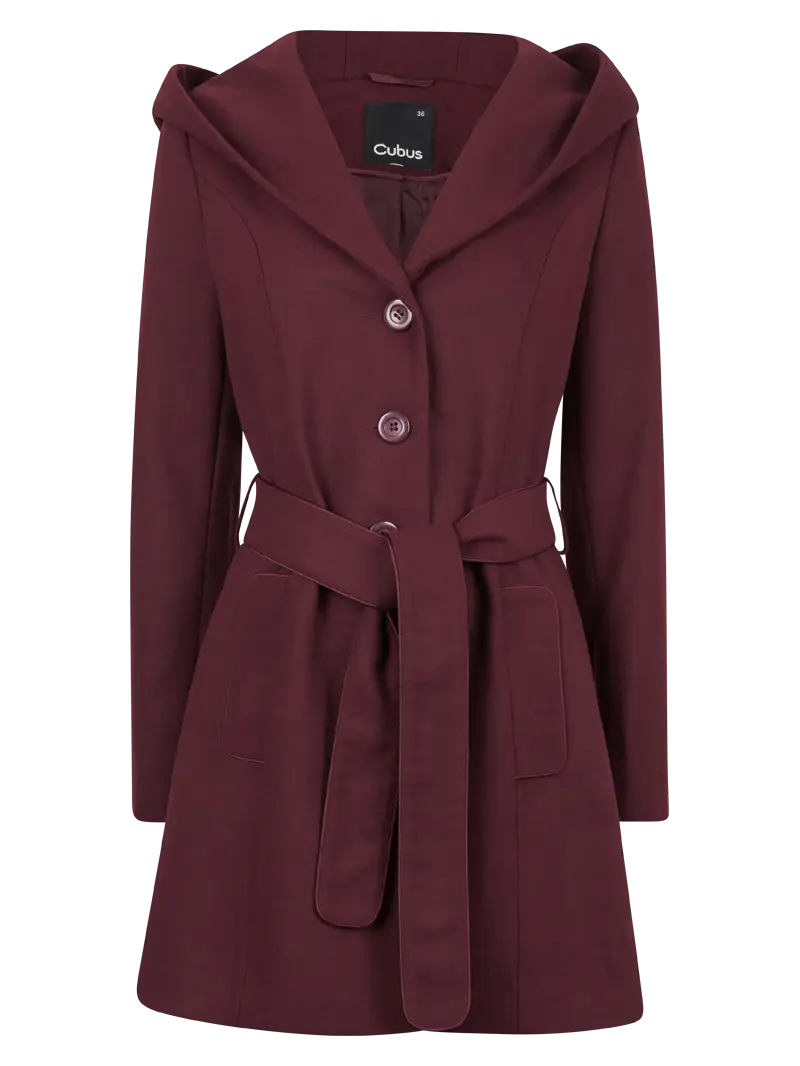 Elegant Maroon Coat
