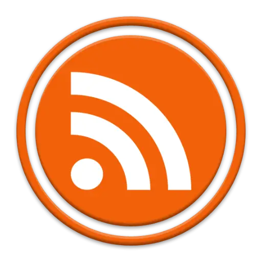 Orange RSS Icon for Web Feeds