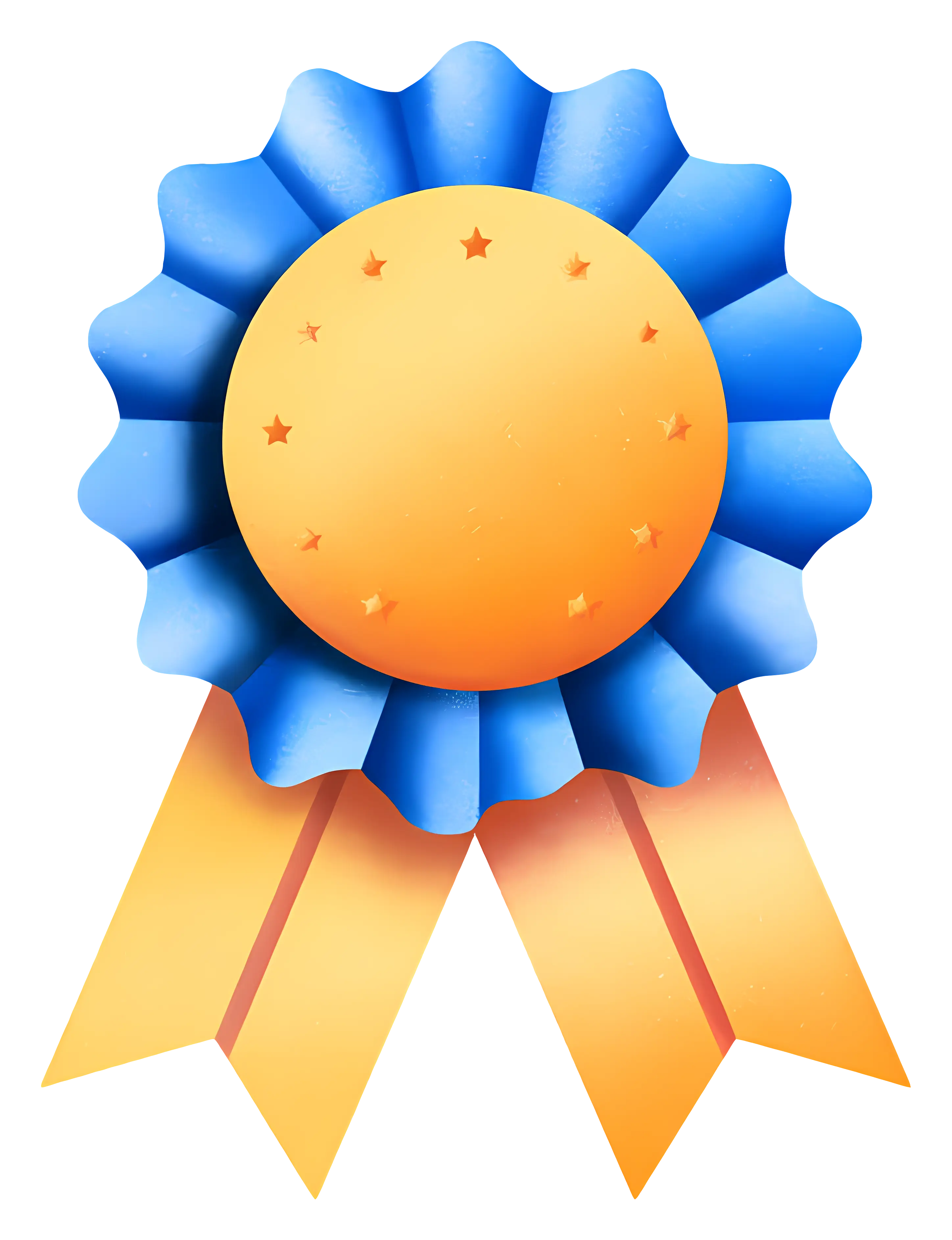 Blue Ribbon Award Illustration