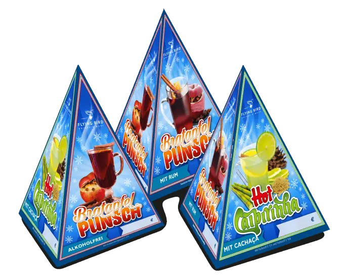 Pyramid Drink Mix for Hot and Cold Beverages