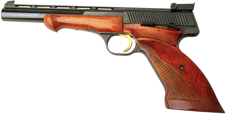 Custom Precision Pistol with Detailed Grip