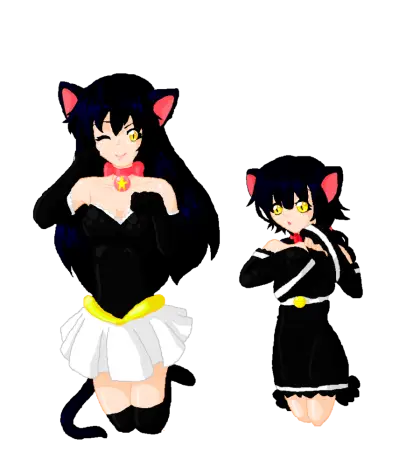 Cute Anime Characters with Cat Ears