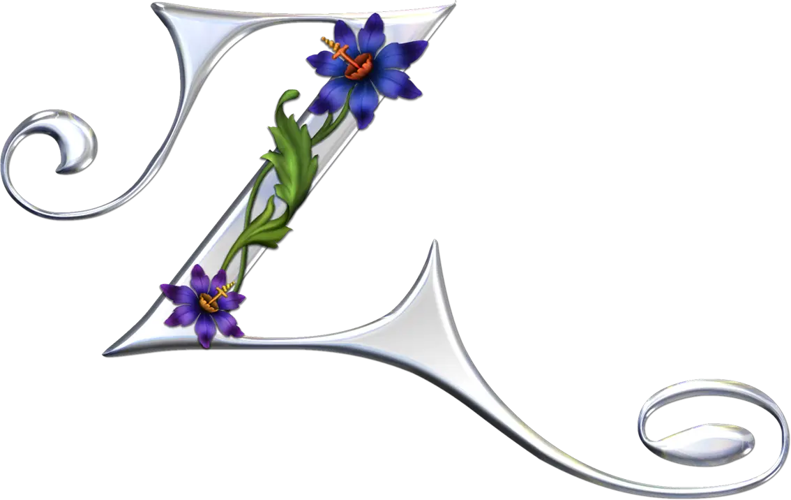 Artistic Decorative Letter Z