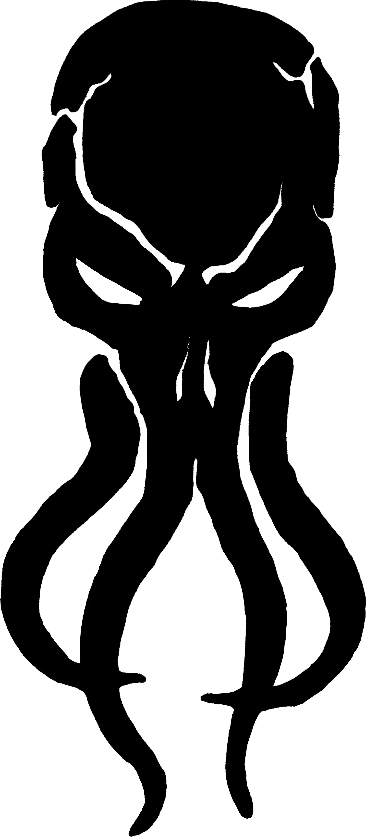 Cthulhu Silhouette Illustration